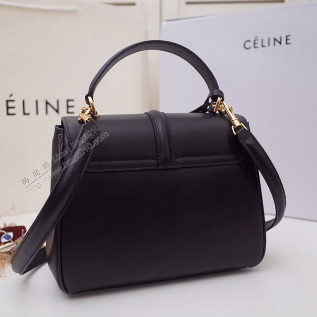 Celine女包 賽琳16Bag新款小號 粒面小牛皮 Celine單肩或斜挎女包 188003  slyd2139